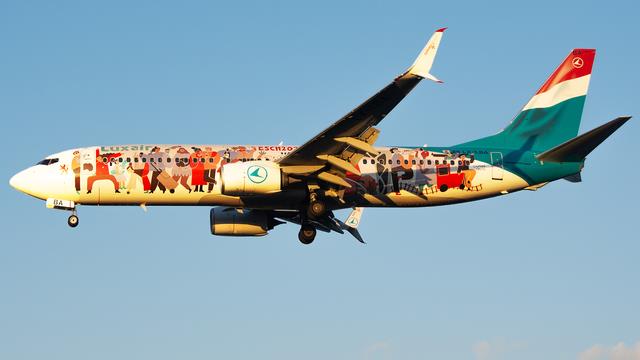 LX-LBA:Boeing 737-800:Luxair